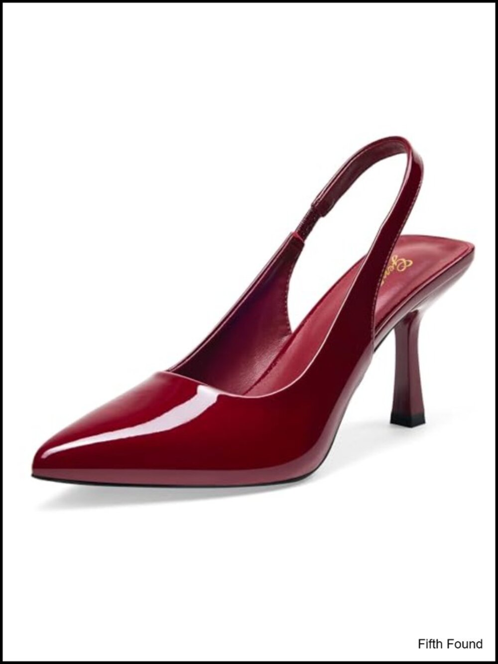 Women's Satin Slingback Kitten Heel Pointed Toe Pumps 3 Inch Stiletto Wedding